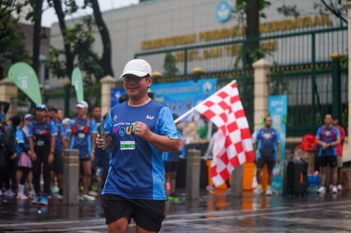 Race photo from Road to BAF Lions Run 2024