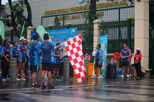 Race photo from Road to BAF Lions Run 2024