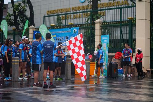 Race photo from Road to BAF Lions Run 2024