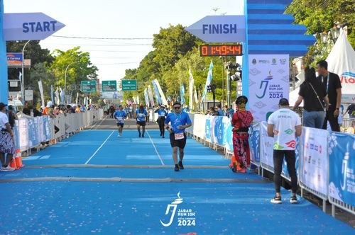 Race photo from Jabar Run 10K 2024