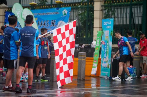 Race photo from Road to BAF Lions Run 2024