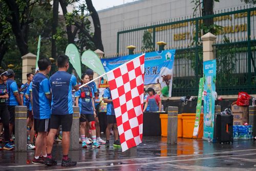 Race photo from Road to BAF Lions Run 2024