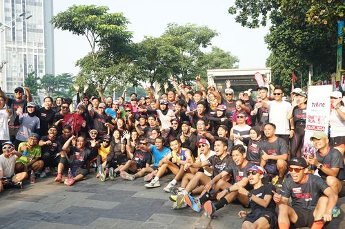 Race photo from One Run 10K Vibes 2024