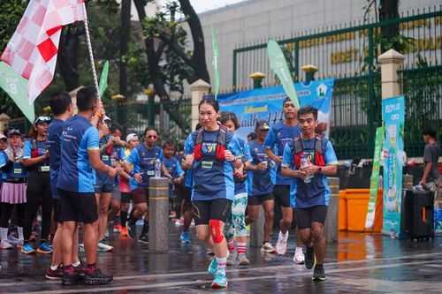 Race photo from Road to BAF Lions Run 2024