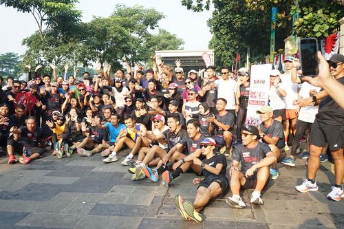 Race photo from One Run 10K Vibes 2024