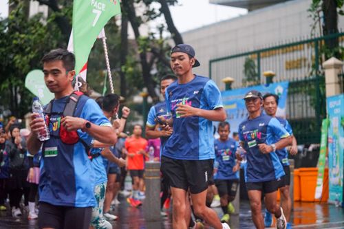 Race photo from Road to BAF Lions Run 2024