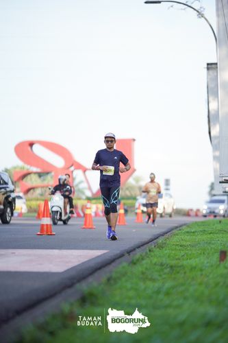 Race photo from Taman Budaya x BOGORUN 2025