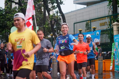 Race photo from Road to BAF Lions Run 2024
