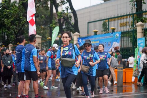 Race photo from Road to BAF Lions Run 2024