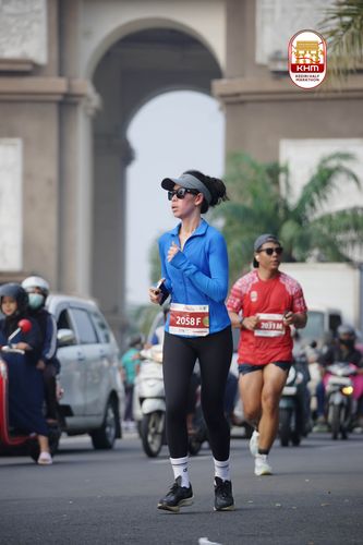 Race photo from Kediri Half Marathon 2025