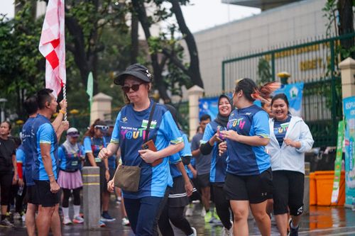 Race photo from Road to BAF Lions Run 2024