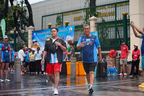 Race photo from Road to BAF Lions Run 2024