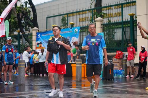 Race photo from Road to BAF Lions Run 2024