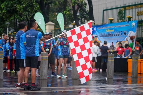 Race photo from Road to BAF Lions Run 2024