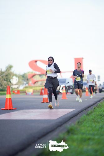 Race photo from Taman Budaya x BOGORUN 2025