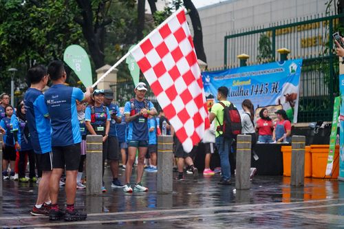 Race photo from Road to BAF Lions Run 2024