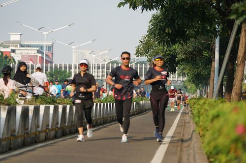 Race photo from One Run 10K Vibes 2024