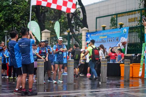 Race photo from Road to BAF Lions Run 2024