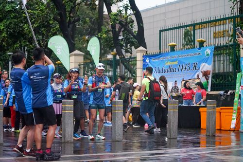 Race photo from Road to BAF Lions Run 2024
