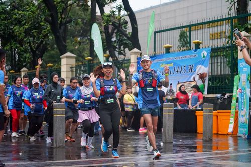 Race photo from Road to BAF Lions Run 2024