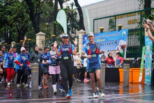 Race photo from Road to BAF Lions Run 2024