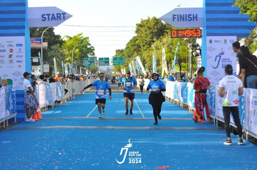 Race photo from Jabar Run 10K 2024