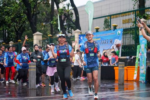 Race photo from Road to BAF Lions Run 2024
