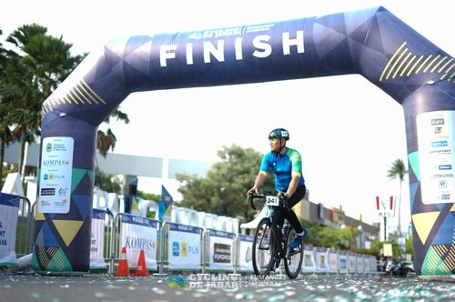 Race photo from Cycling de Jabar 2024