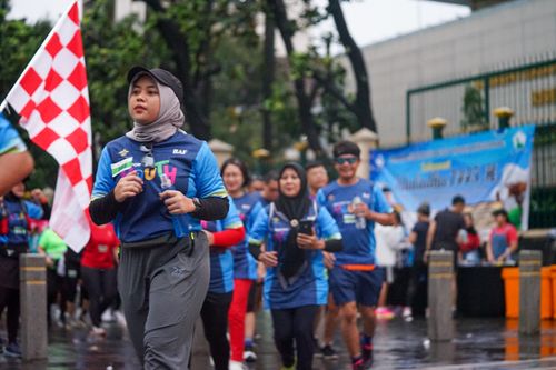 Race photo from Road to BAF Lions Run 2024