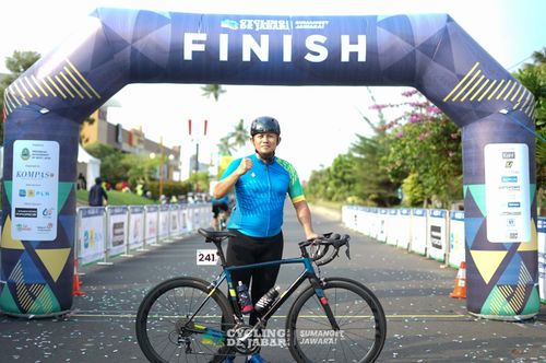Race photo from Cycling de Jabar 2024