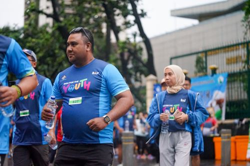 Race photo from Road to BAF Lions Run 2024