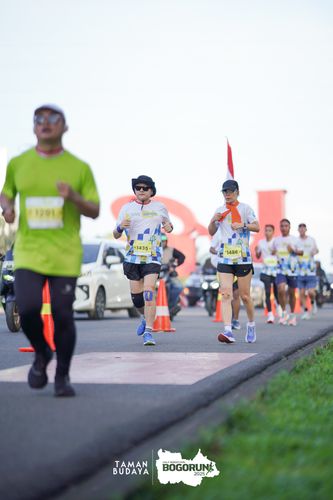 Race photo from Taman Budaya x BOGORUN 2025