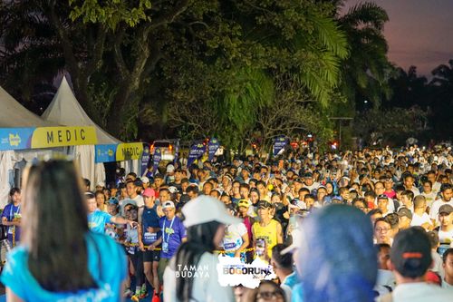 Race photo from Taman Budaya x BOGORUN 2025