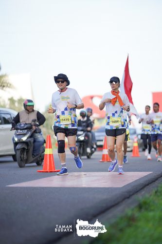 Race photo from Taman Budaya x BOGORUN 2025