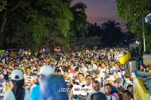 Race photo from Taman Budaya x BOGORUN 2025