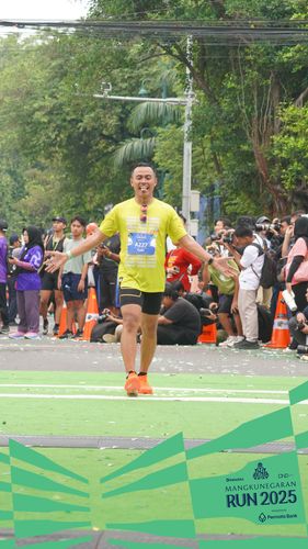 Race photo from Mangkunegaran Run 2025