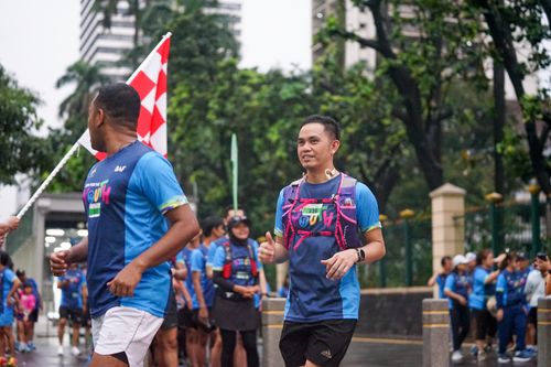Race photo from Road to BAF Lions Run 2024