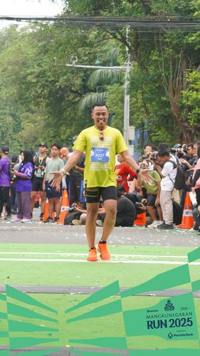 Race photo from Mangkunegaran Run 2025
