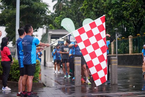 Race photo from Road to BAF Lions Run 2024