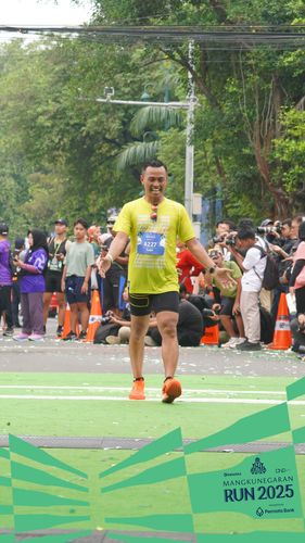 Race photo from Mangkunegaran Run 2025