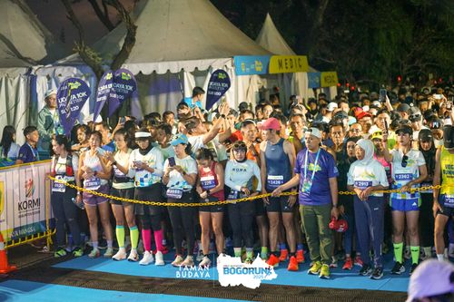 Race photo from Taman Budaya x BOGORUN 2025