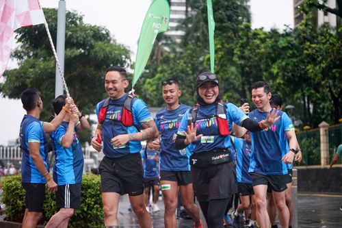 Race photo from Road to BAF Lions Run 2024