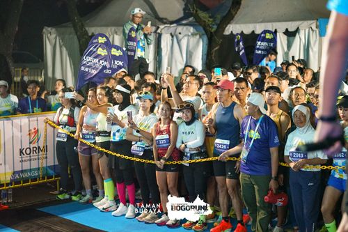 Race photo from Taman Budaya x BOGORUN 2025