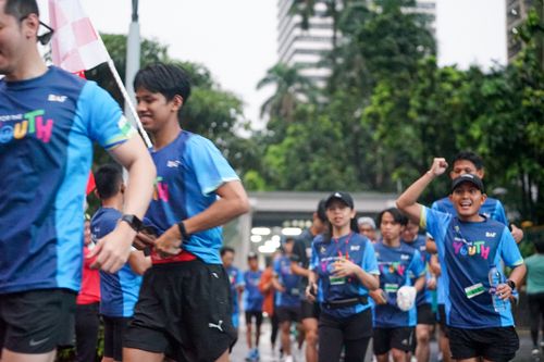 Race photo from Road to BAF Lions Run 2024