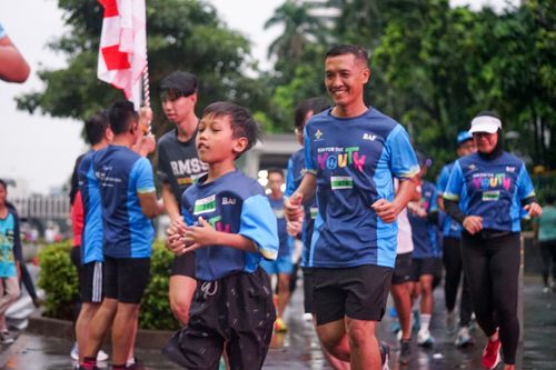 Race photo from Road to BAF Lions Run 2024