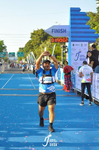 Race photo from Jabar Run 10K 2024