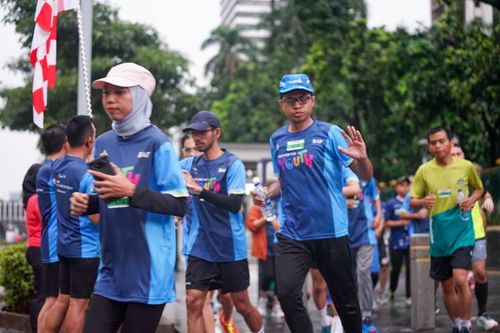 Race photo from Road to BAF Lions Run 2024