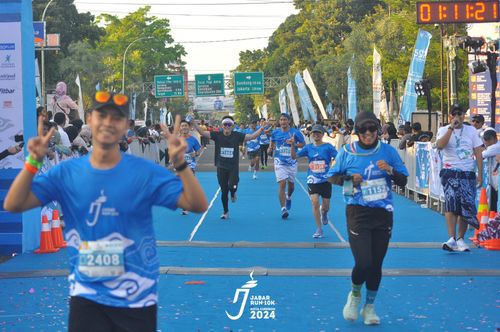 Race photo from Jabar Run 10K 2024