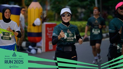 Race photo from Mangkunegaran Run 2025