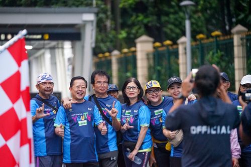 Race photo from Road to BAF Lions Run 2024